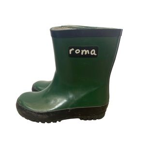 Roma Green Rain Boots size 9 unisex